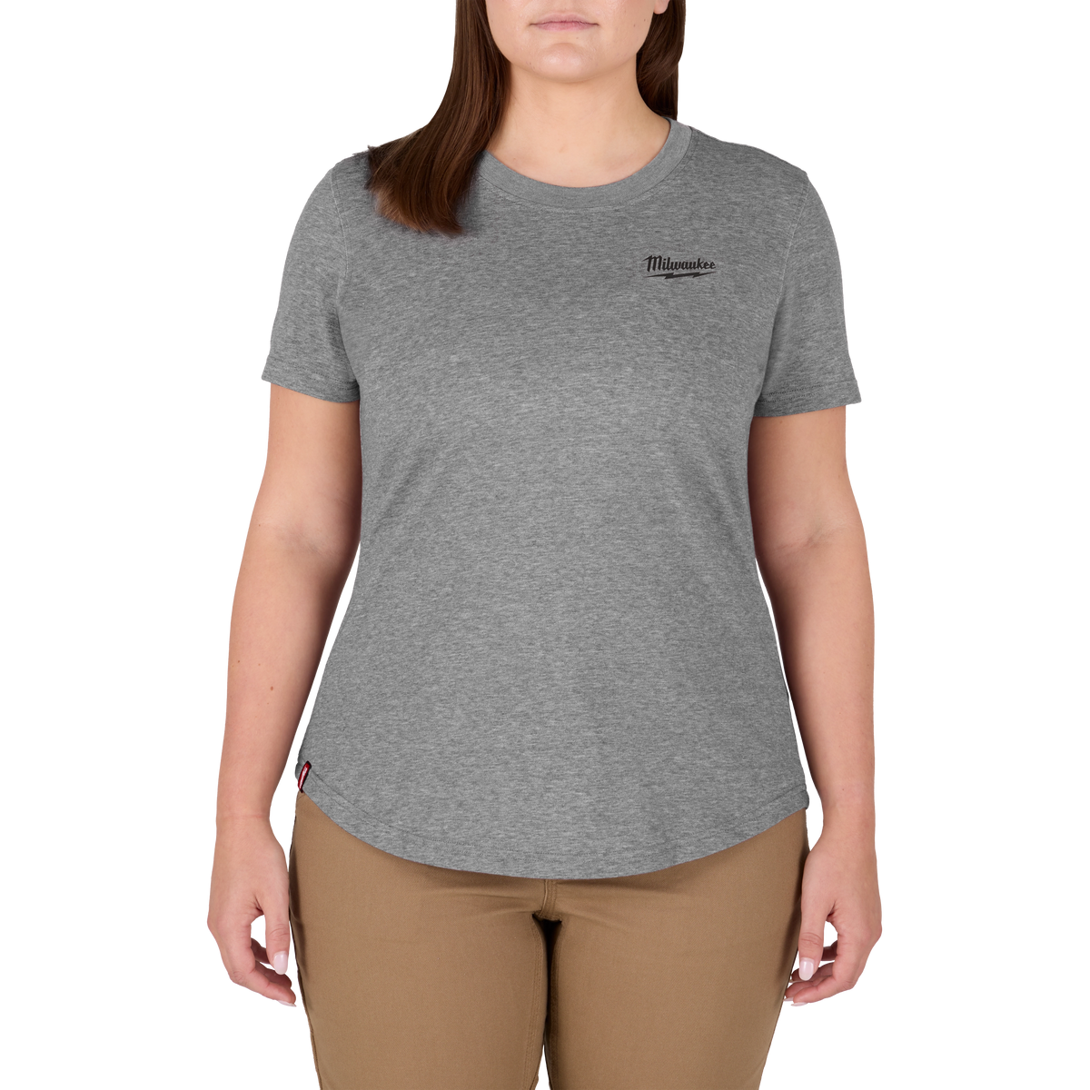 Milwaukee F452G-2X Women's FREEFLEX Hybrid Tee - Short Sleeve Gray 2X