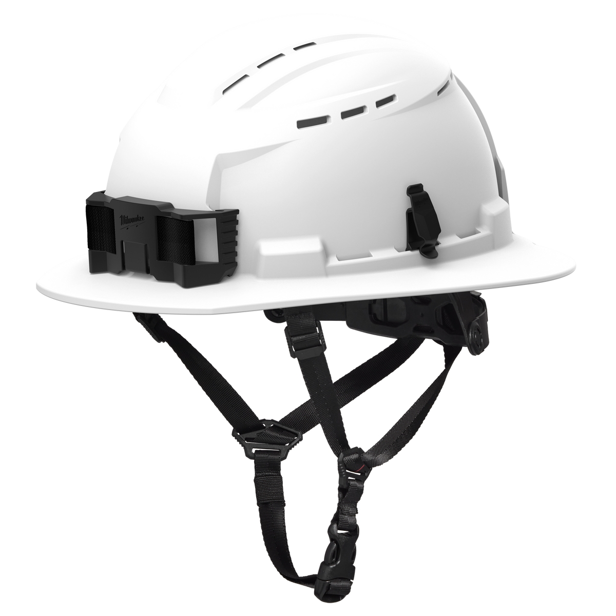 Milwaukee 48-73-1650 BOLT White Full Brim Vented Safety Helmet – Type 2, Class C