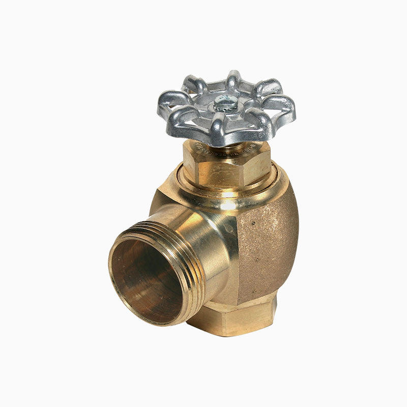 Sloan H-730-A-W 1" Wheel Handle Control Stop for Adjustable Tail Rough Brass Whitworth Thread