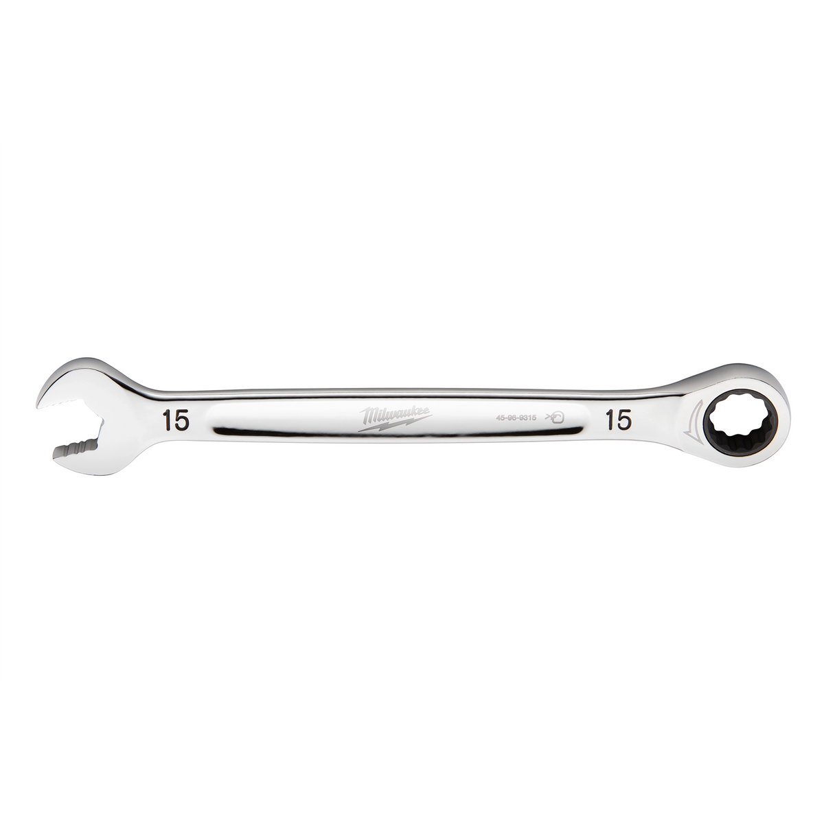 Milwaukee 45-96-9315 15mm Metric Ratcheting Combination Wrench