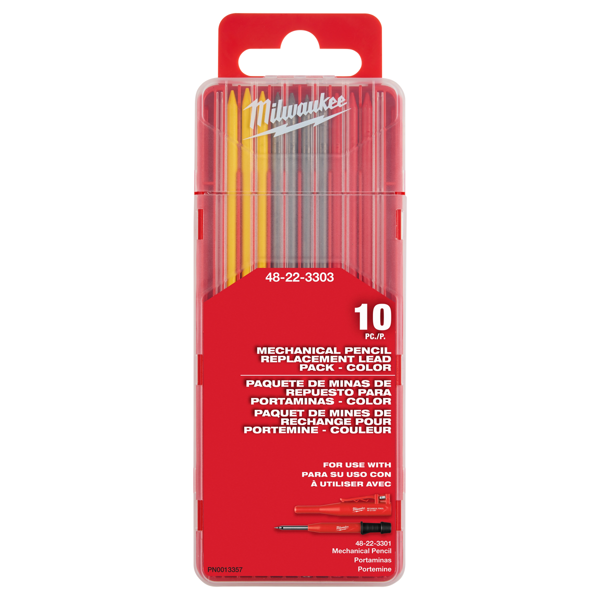 Milwaukee 48-22-3303 Mechanical Pencil Replacement Lead – Color