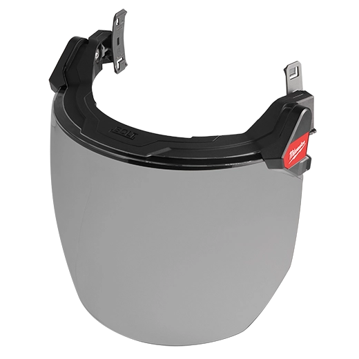 Milwaukee 48-73-1425 BOLT Full Face Shield - Gray Dual Coat Lens (Compatible with Milwaukee Safety Helmets & Hard Hats)