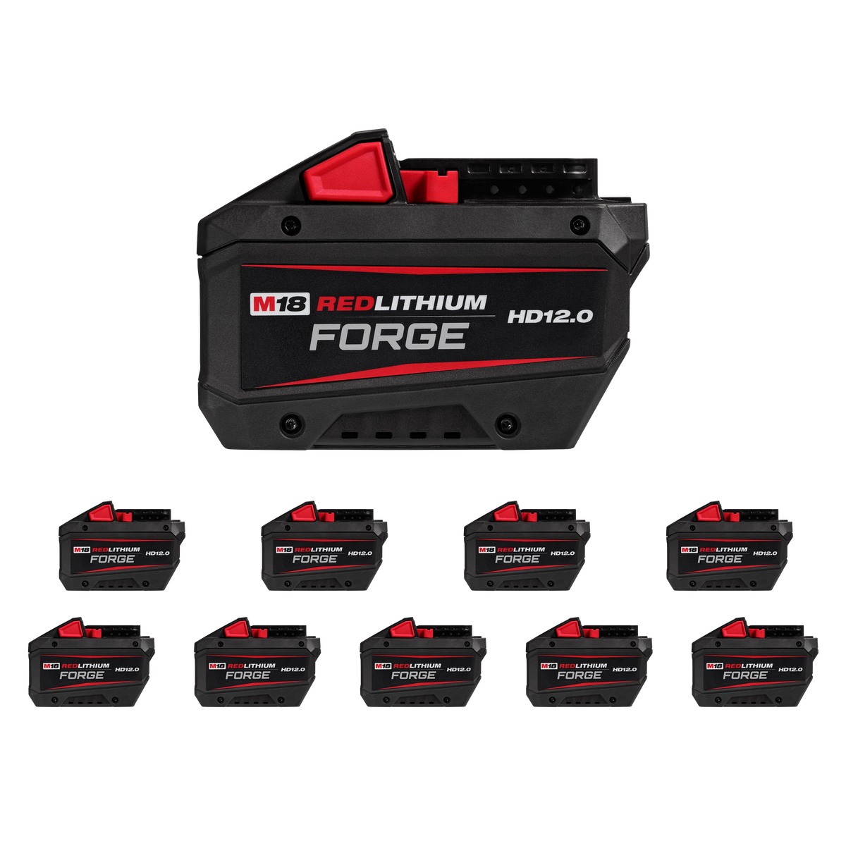 Milwaukee 48-11-1814 M18 REDLITHIUM FORGE HD12.0 Battery (10 Pk)