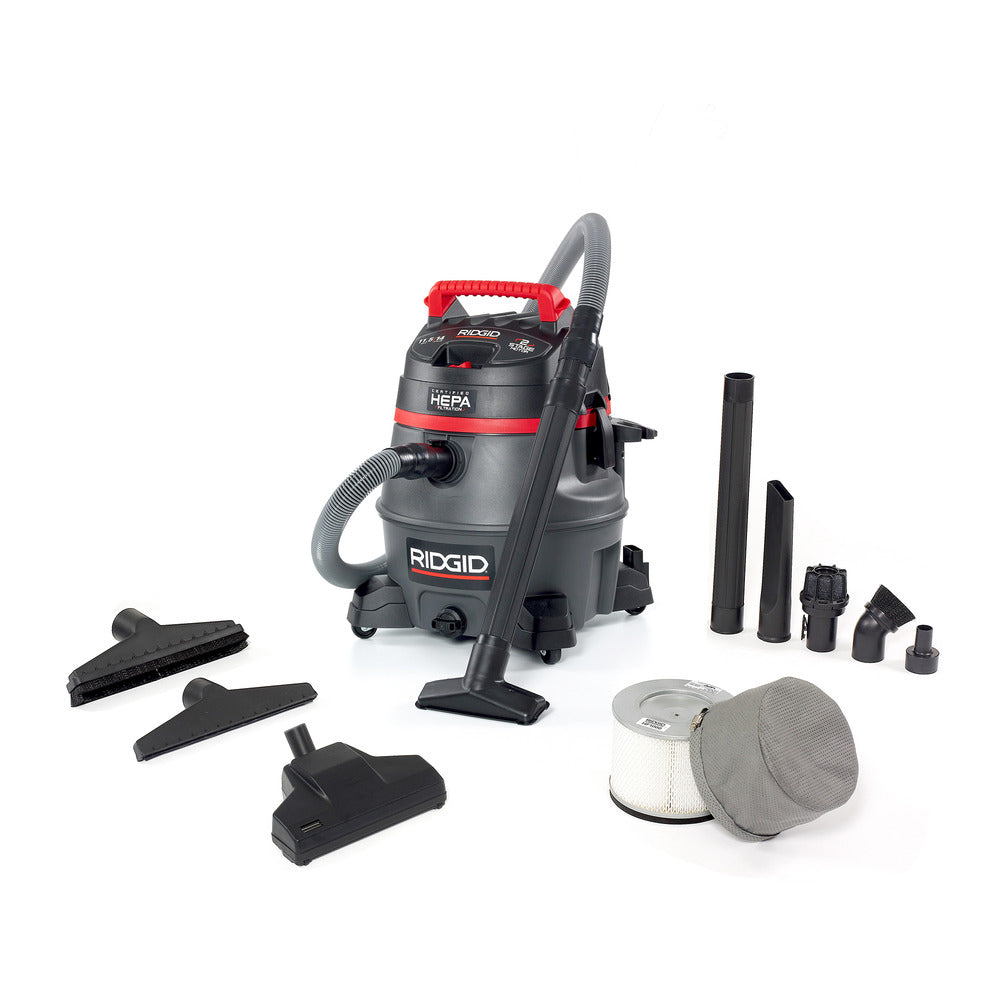 RIDGID 31078 Floor Brush Insert for 2-Stage Vacs (832079)