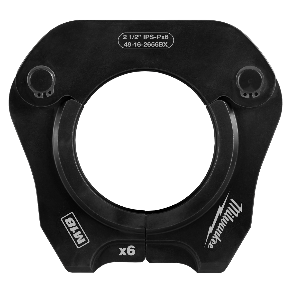 Milwaukee 49-16-2656BX 2-1/2" IPS-P Pivoting Press Ring for M18 FORCE LOGIC Long Throw Press Tool