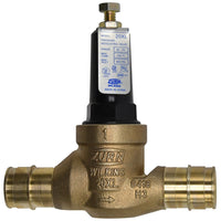 Zurn 1-20XLEPEX Lead-Free Water Pressure Reducing Valve with Integral Strainer with Integral PEX Connections (Optional)