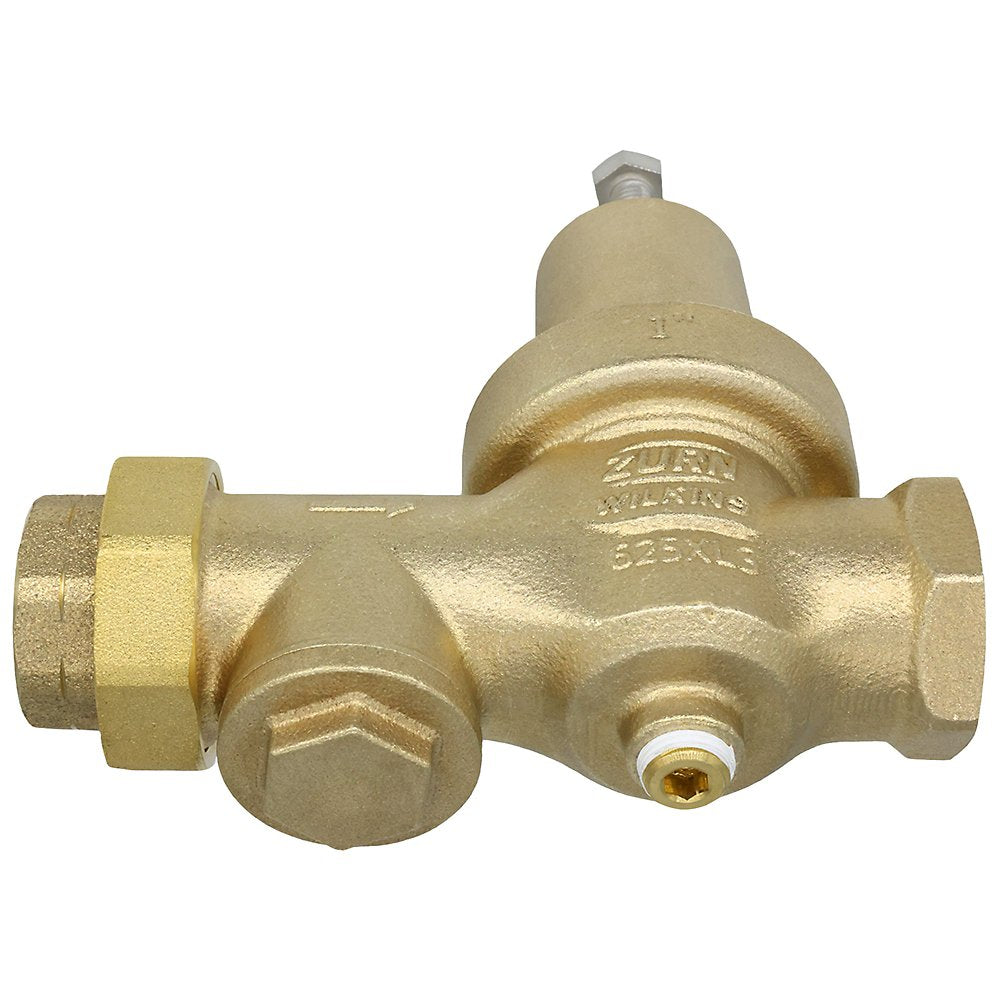 Zurn 1-625XL3 Water Pressure Reducing Valve with Integral Strainer - Competitor Replacement Length with Venturi