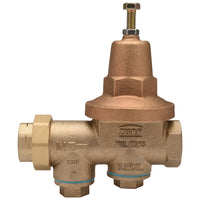 Zurn 1-625XL Lead-Free Water Pressure Reducing Valve with Integral Strainer - Competitor Replacement Length