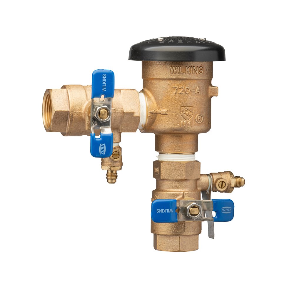Zurn 114-720A 1-1/4" Pressure Vacuum Breaker Assembly (1/2" - 2"), Bronze, FNPT