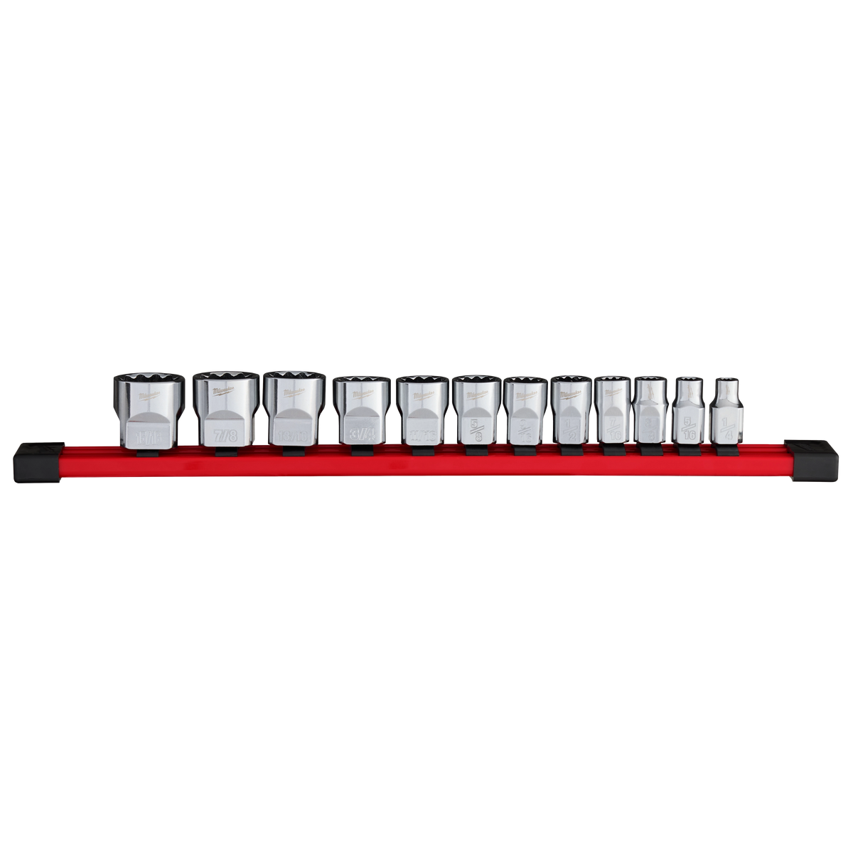 Milwaukee 48-22-9420 12pc 3/8" Drive 12-Point SAE Socket Set