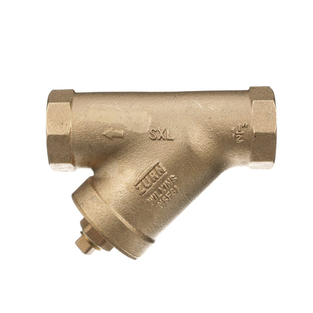 Zurn 12-SXL 1/2" Lead-Free Wye Strainer - Cast Bronze, NPT