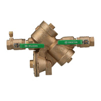 Zurn 114-975XL2 1-1/4" Lead-Free Backflow Preventer - Bronze Reduced Pressure Principle Assembly