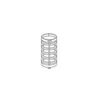 RIDGID 54493 Filter Cage, for Repair Parts 1610RV and 10 Gallon Wet/Dry Vac