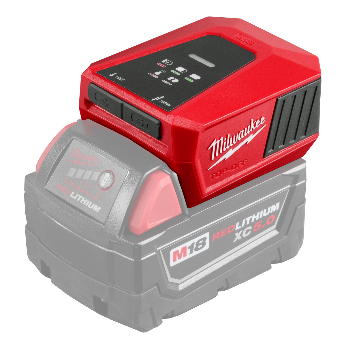 Milwaukee 2847-20 M18 TOP-OFF Charger & Power Supply