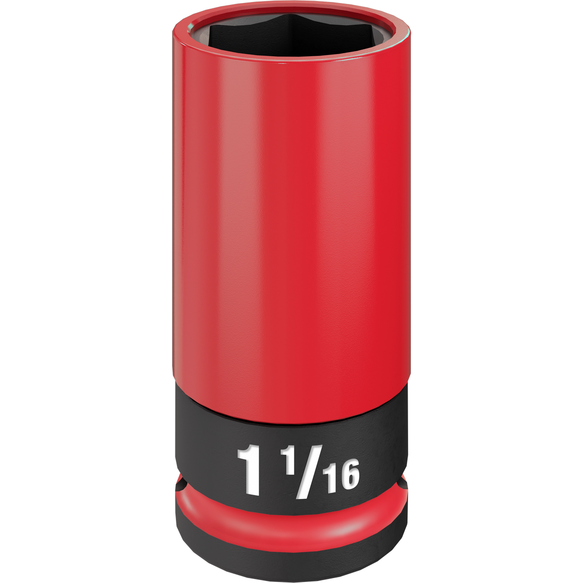 Milwaukee 49-66-7815 SHOCKWAVE Impact Duty 1/2 Drive 1-1/16" SAE Lug Nut Wheel Socket