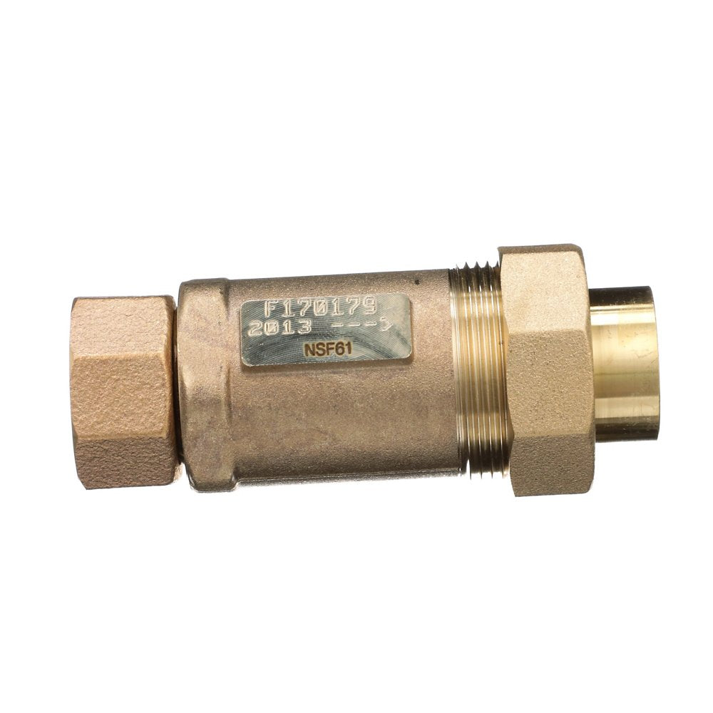 Zurn 1UFMX1M-700XL Lead-Free Dual Check Valve, Bronze