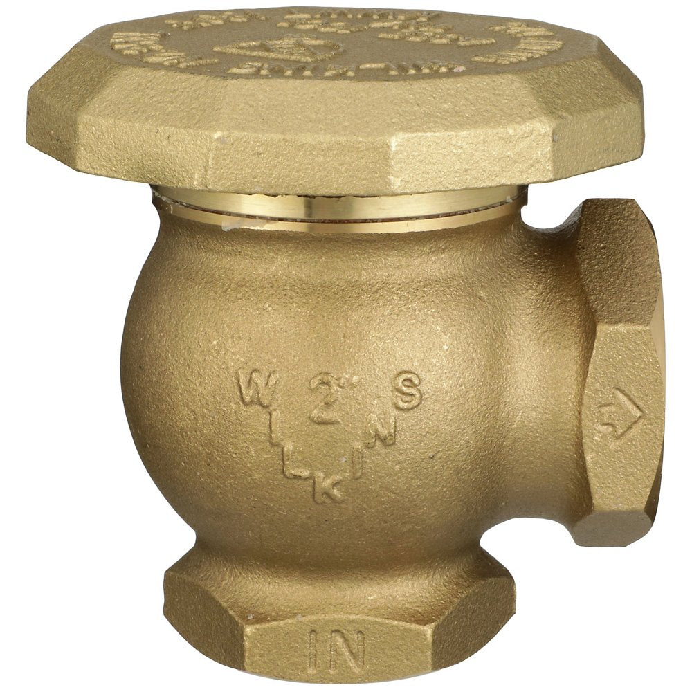 Zurn 12-35XLCH 1/2" Lead-Free 35XL Atmospheric Vacuum Breaker, Brass, FNPT
