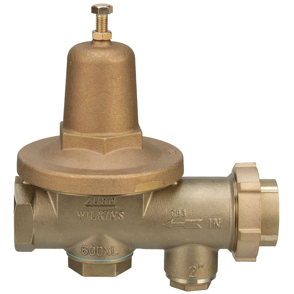 Zurn 34-600XLHR 3/4" Lead-Free Water Pressure Reducing Valve with Removable Integral Strainer