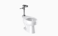 Sloan WETS-2003.1010 Water Closet Combo, ST-2009 Floor-Mounted Top Spud with Sloan 111-1.6