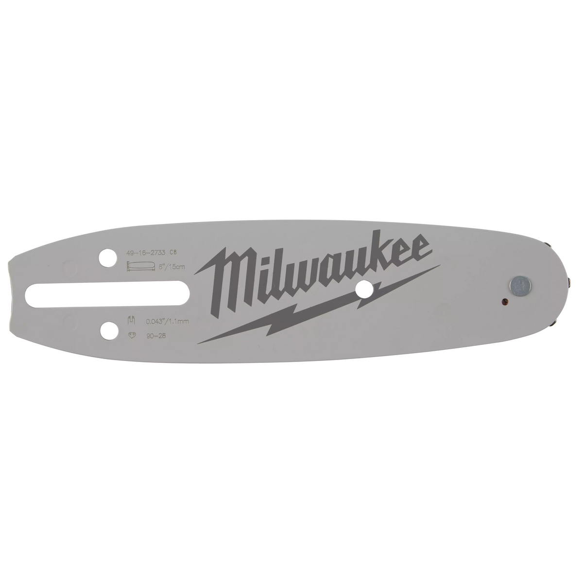 Milwaukee 49-16-2733 6" 3/8" LOW PROFILE Pitch, .043" Gauge Guide Bar