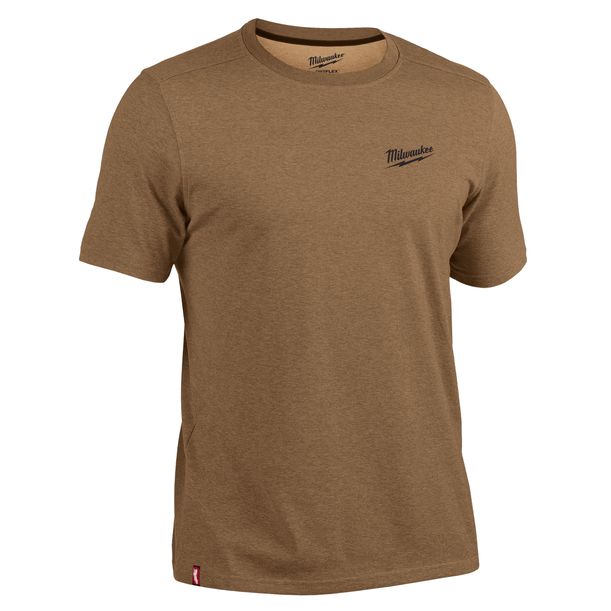 Milwaukee 603N-L FREEFLEX Hybrid Work Tee | Short Sleeve, Timber, Large