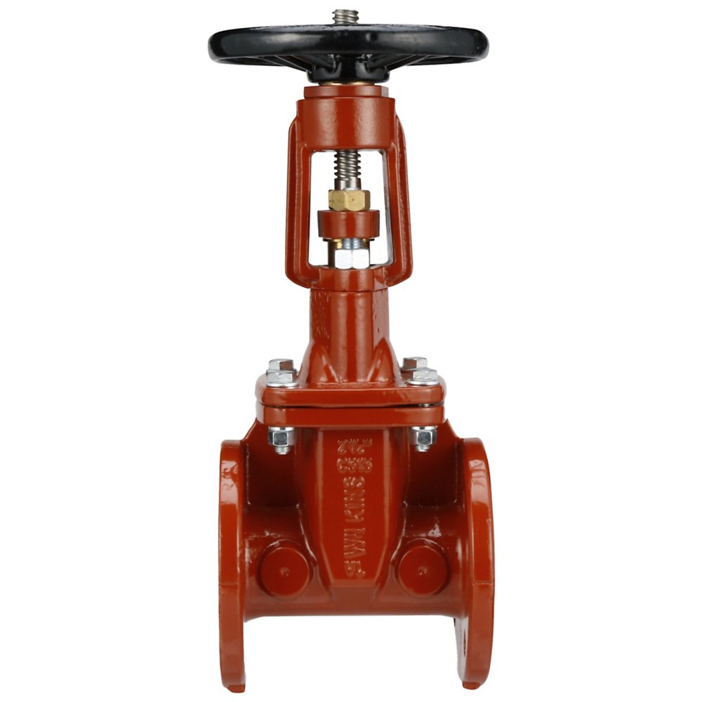 Zurn 6-48OSYGXF Lead-Free Resilient Wedge Gate Valve with Outside Stem & Yoke (OS&Y)