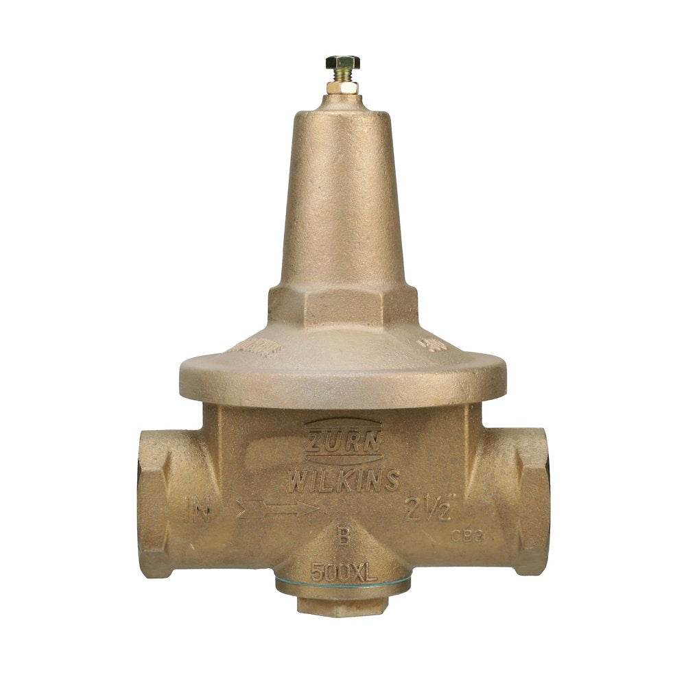 Zurn 12-500XL 1/2" Lead-Free High Capacity Commercial Grade Water Pressure Reducing Valve