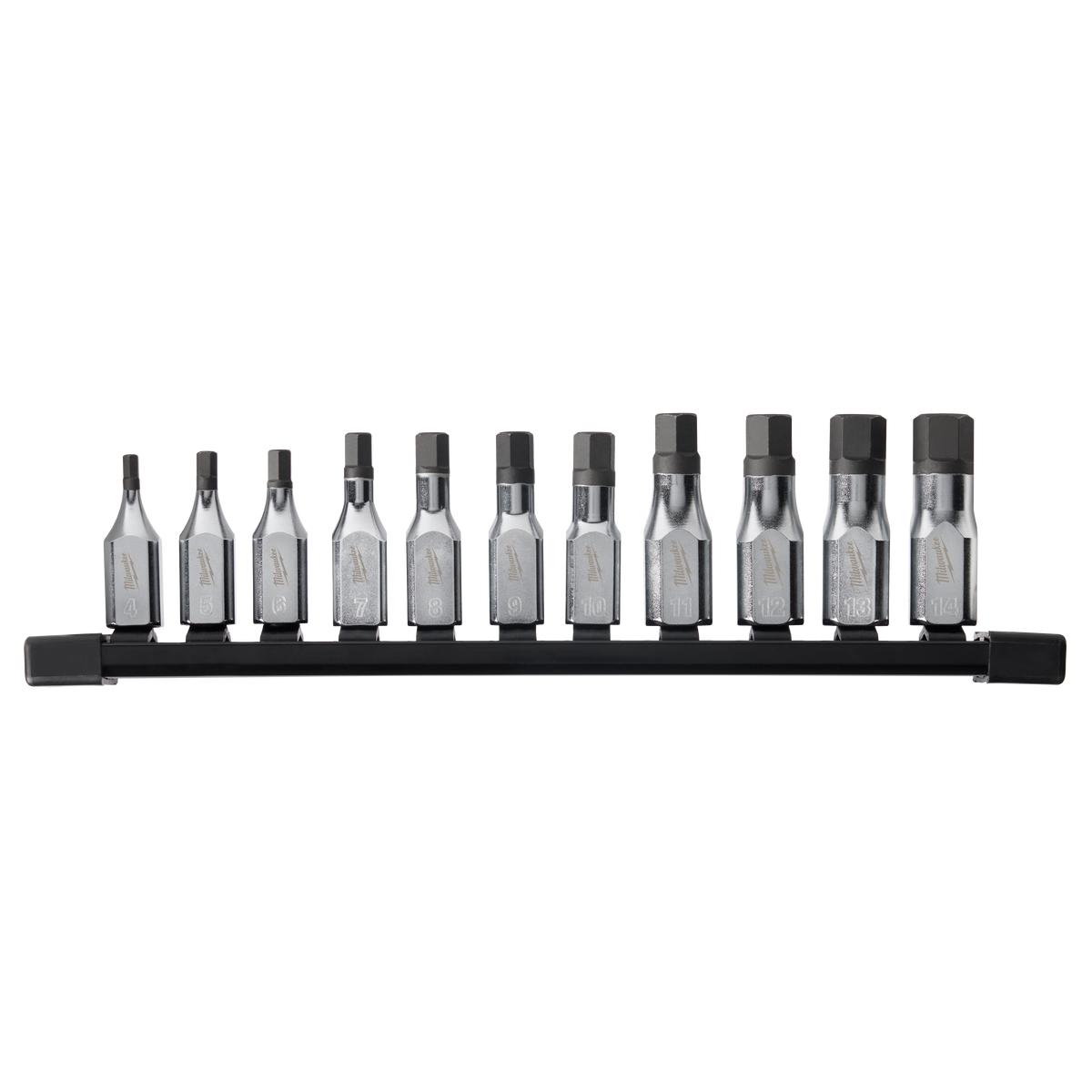 Milwaukee 48-22-9543 11pc 3/8" Drive Hex Bit Socket Set - Metric