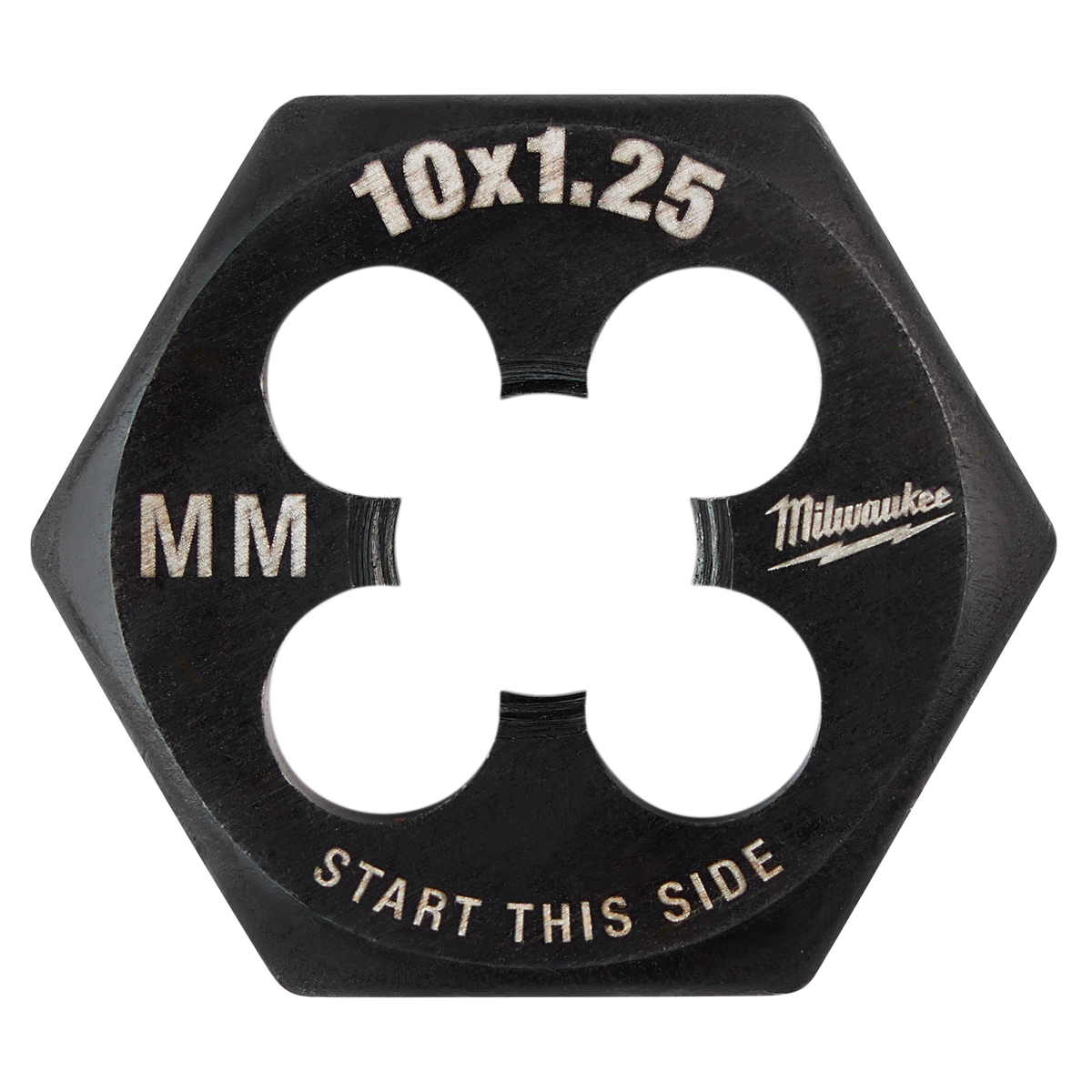 Milwaukee 49-57-5353 M10-1.25 mm 1-Inch Hex Threading Die