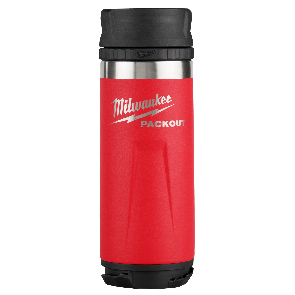 Milwaukee 48-22-8395R PACKOUT 18oz Insulated Bottle with Sip Lid (Pack of 8)