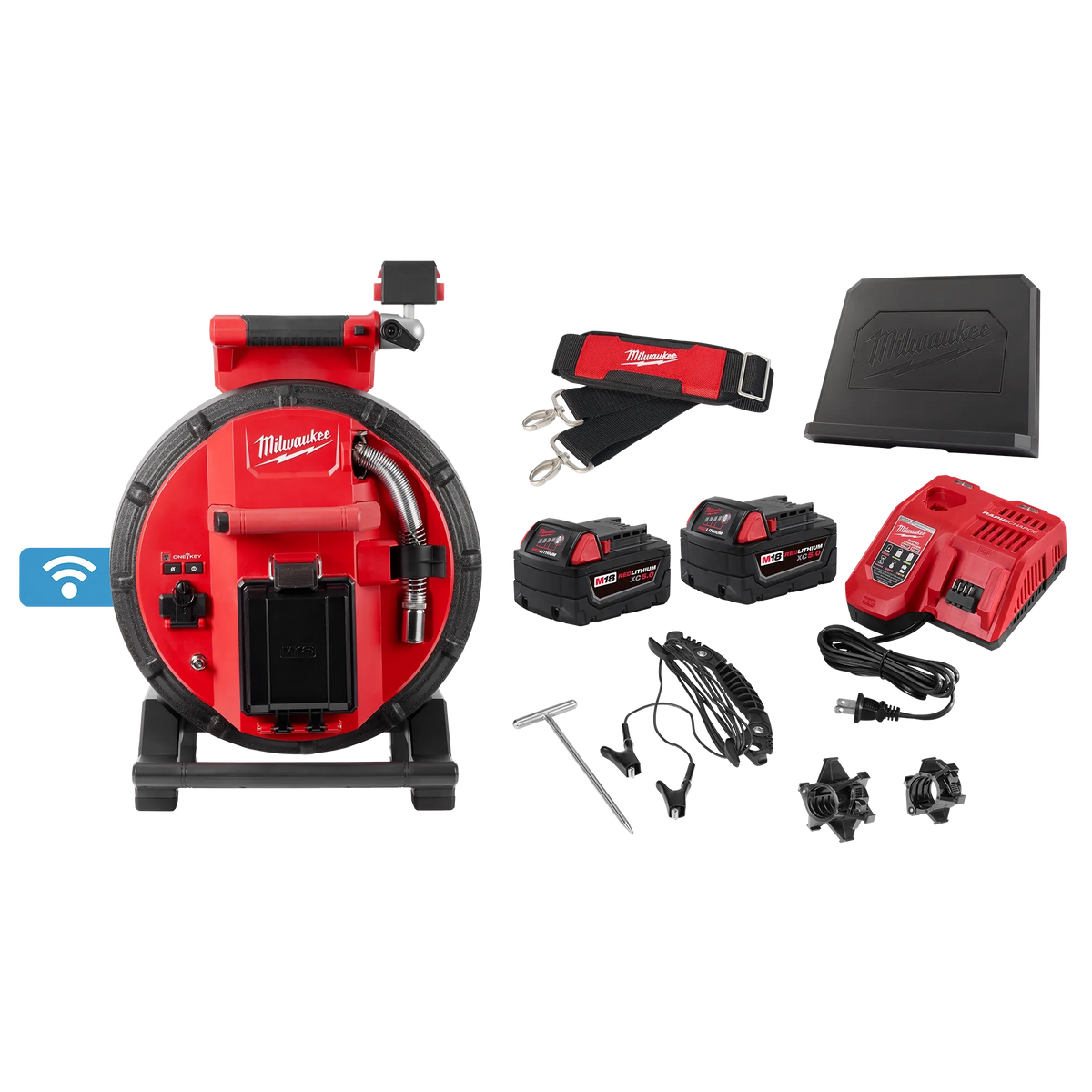 Milwaukee 3972-22 M18 100’ Flexible Modular Pipeline Inspection System