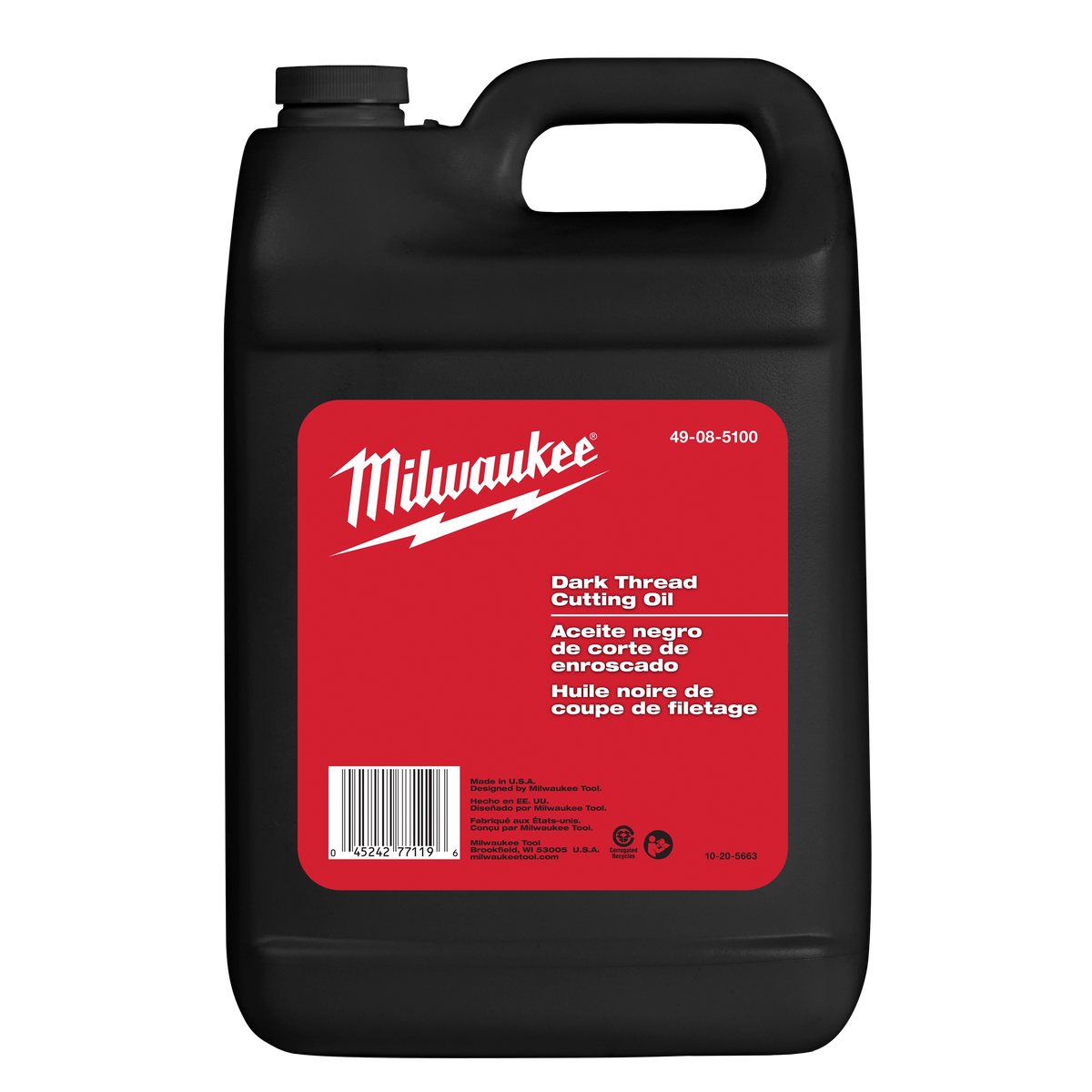 Milwaukee 49-08-5100 Dark Thread Cutting Oil (Pack of 4)