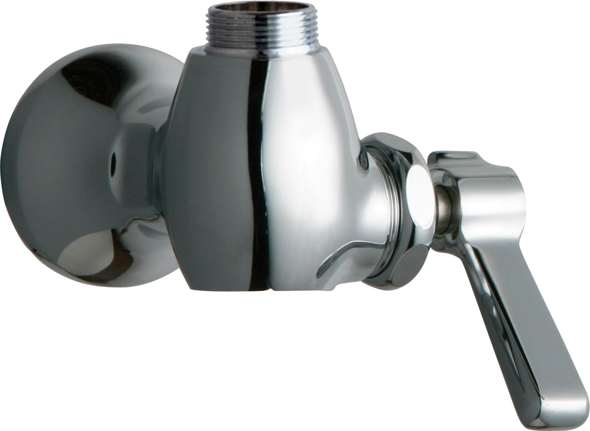 Chicago Faucets 332-LESAB Lead-Free Single-hole wall-mounted pot and kettle filler, Brass, NPT