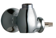Chicago Faucets 332-LESHAB Lead-Free Single-hole wall-mounted pot and kettle filler, Brass, NPT