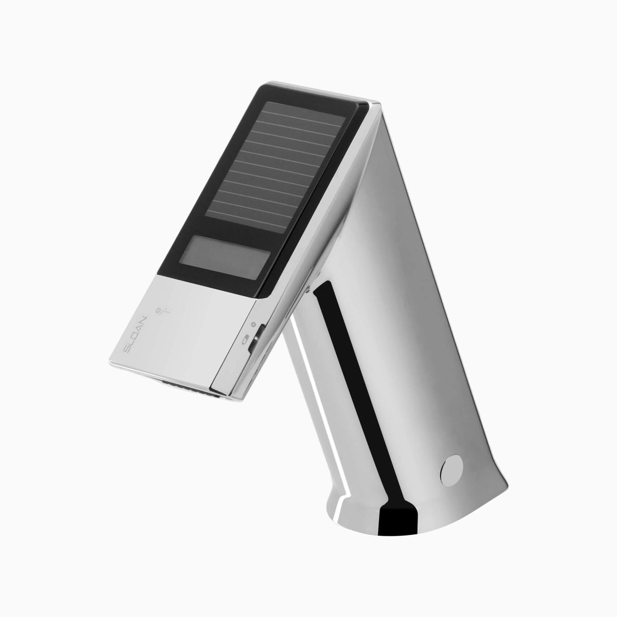 Sloan BASYS EFX-277 0.5 GPM Solar-Powered Sensor Faucet with Back-Check Tee, Polished Chrome, Code EFX277.000.0000