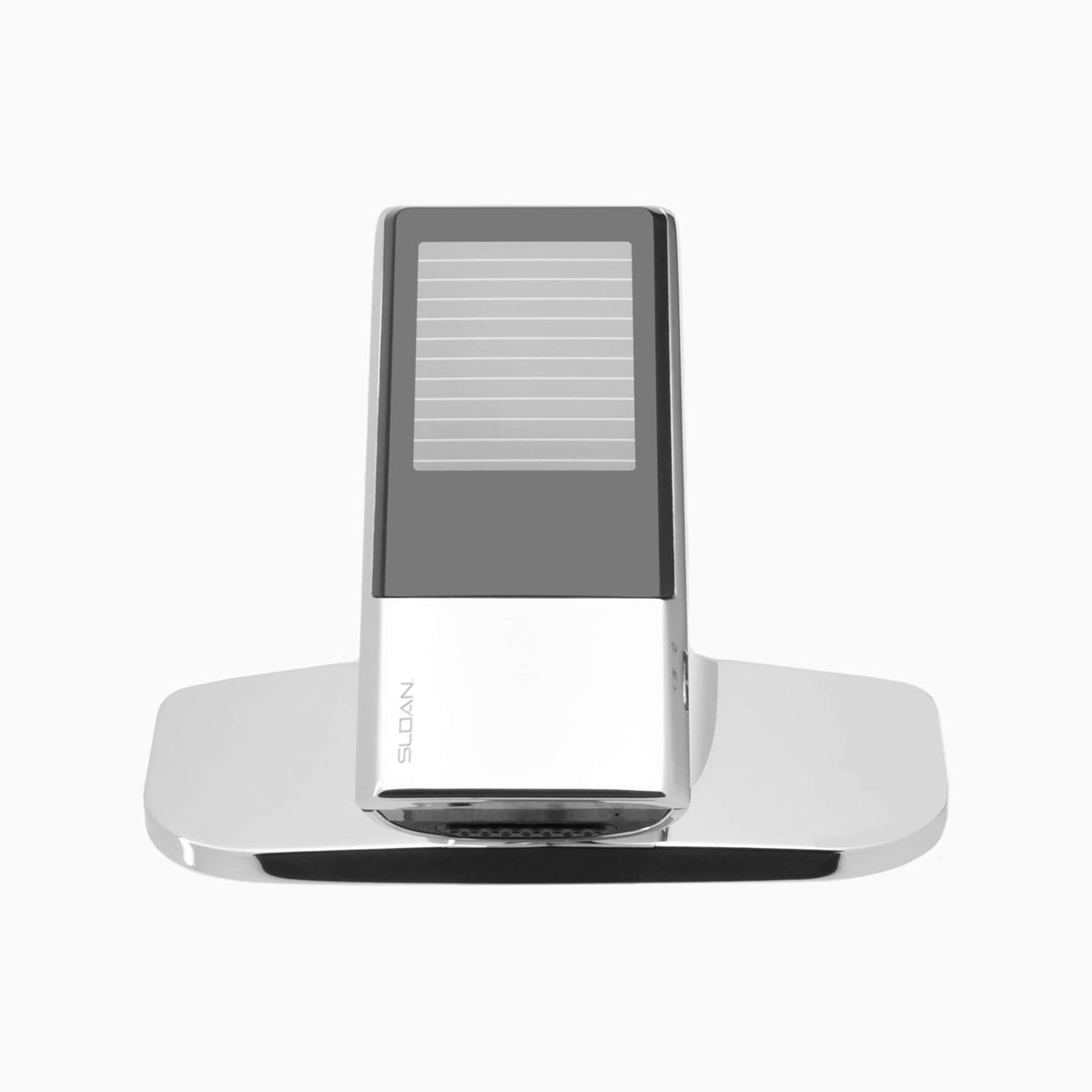 Sloan BASYS EFX-675 0.5 GPM Solar-Powered Sensor Faucet with Back-Check Tee, Polished Chrome