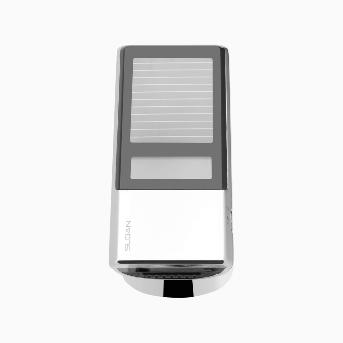 Sloan BASYS EFX-377 0.5 GPM Solar-Powered Sensor Faucet with Back-Check Tee, Polished Chrome, Code EFX377.000.0000