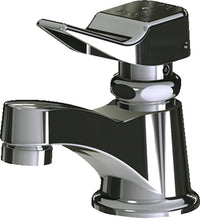 Chicago Faucets 333-E2805-336CAB Lead-Free Deck-mounted metering faucet, single-hole, single-supply