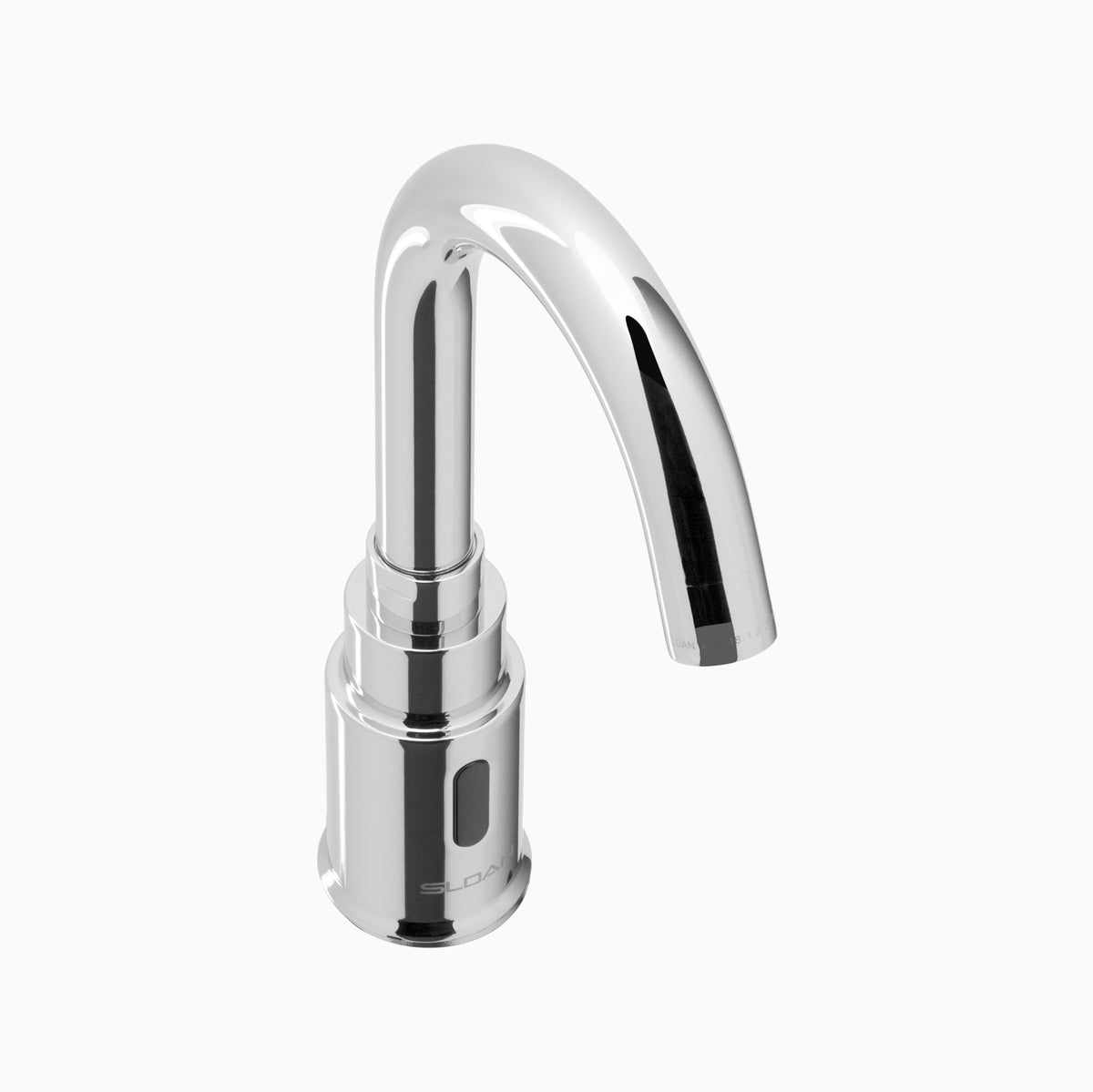 Sloan Standard SF-2250 2.2 GPM Battery-Powered Sensor Faucet, Polished Chrome, G'Neck Back-Check Tee