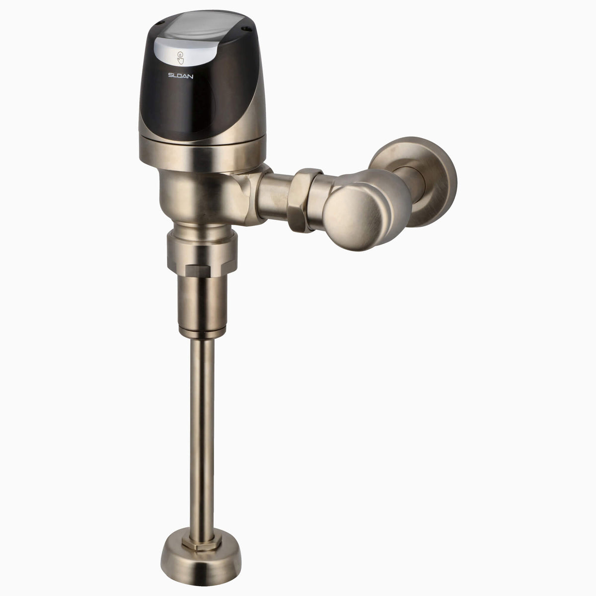 Sloan SOLIS 8186 Exposed Solar-Powered Sensor Urinal Flushometer (0.125 GPF), Brushed Nickel