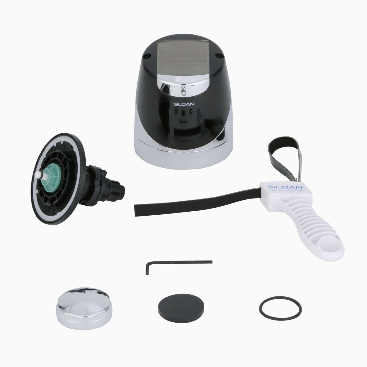 Sloan SOLIS RESS-C BT Solar-Powered Sensor Retrofit Kit for Water Closet Flushometers, SKU 33753002