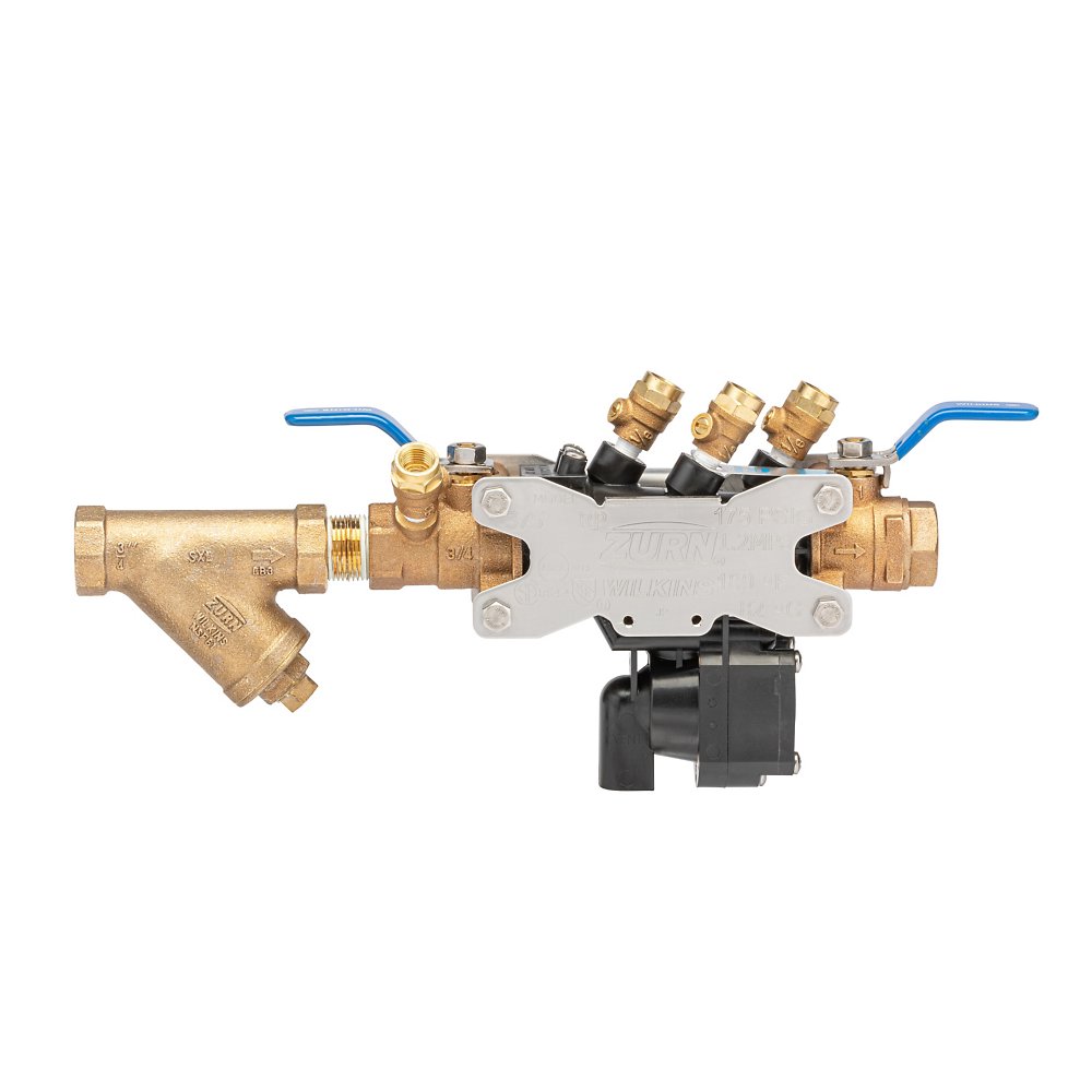 Zurn 1-375S Backflow Preventer - Reduced Pressure Principle Assembly with Replaceable Pressure Vessel, Non-Potable