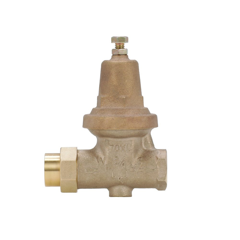 Zurn 34-70XL 3/4" Lead-Free Water Pressure Reducing Valve with Integral Strainer
