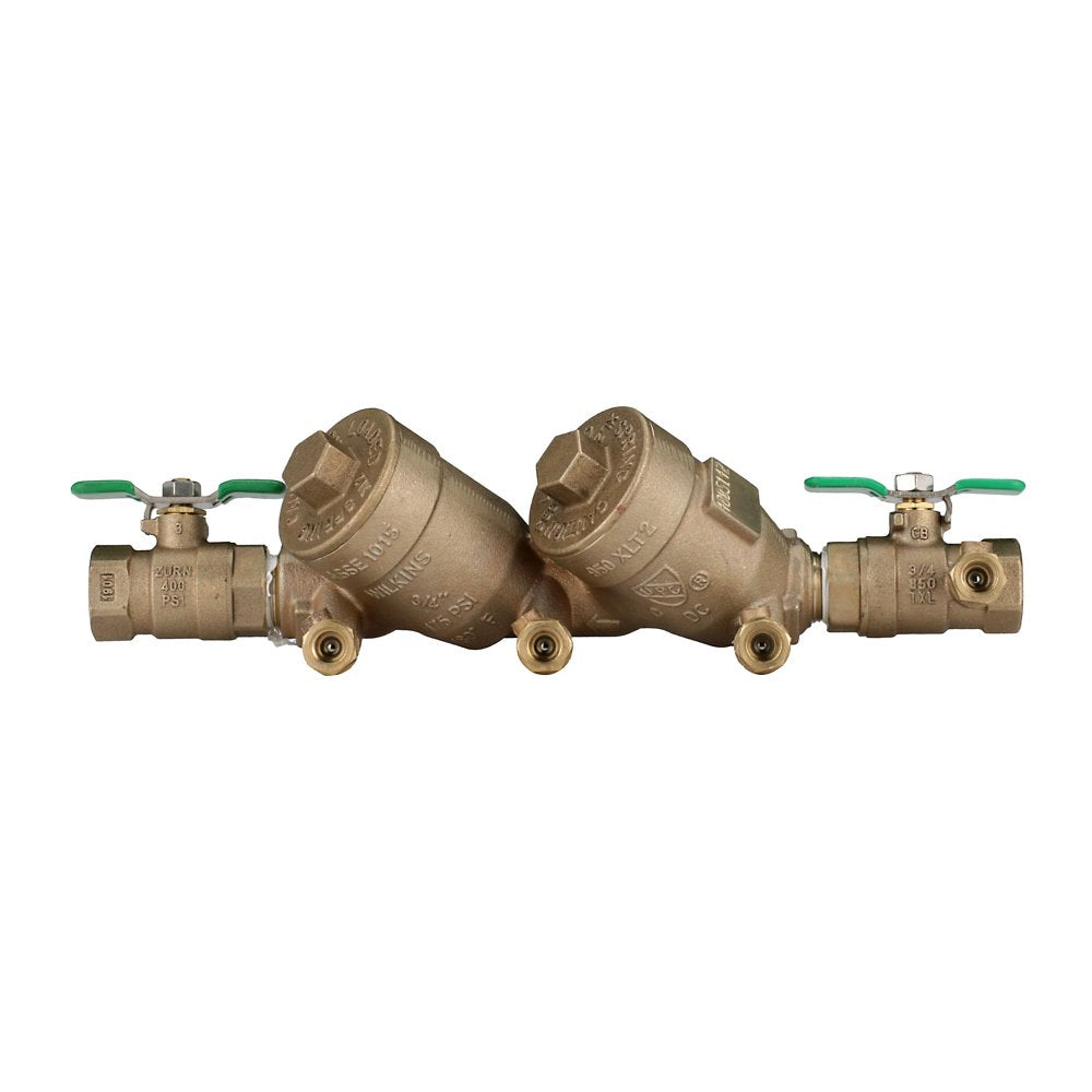 Zurn 2-950XLT2U Lead-Free Backflow Preventer - Double Check Valve Assembly with Top Access