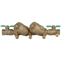 Zurn 34-950XLT2FT 3/4" Lead-Free Backflow Preventer - Double Check Valve Assembly with Top Access