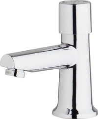 Chicago Faucets 3500-E39VPABCP Lead-Free Deck-mounted metering faucet, single-hole mounting