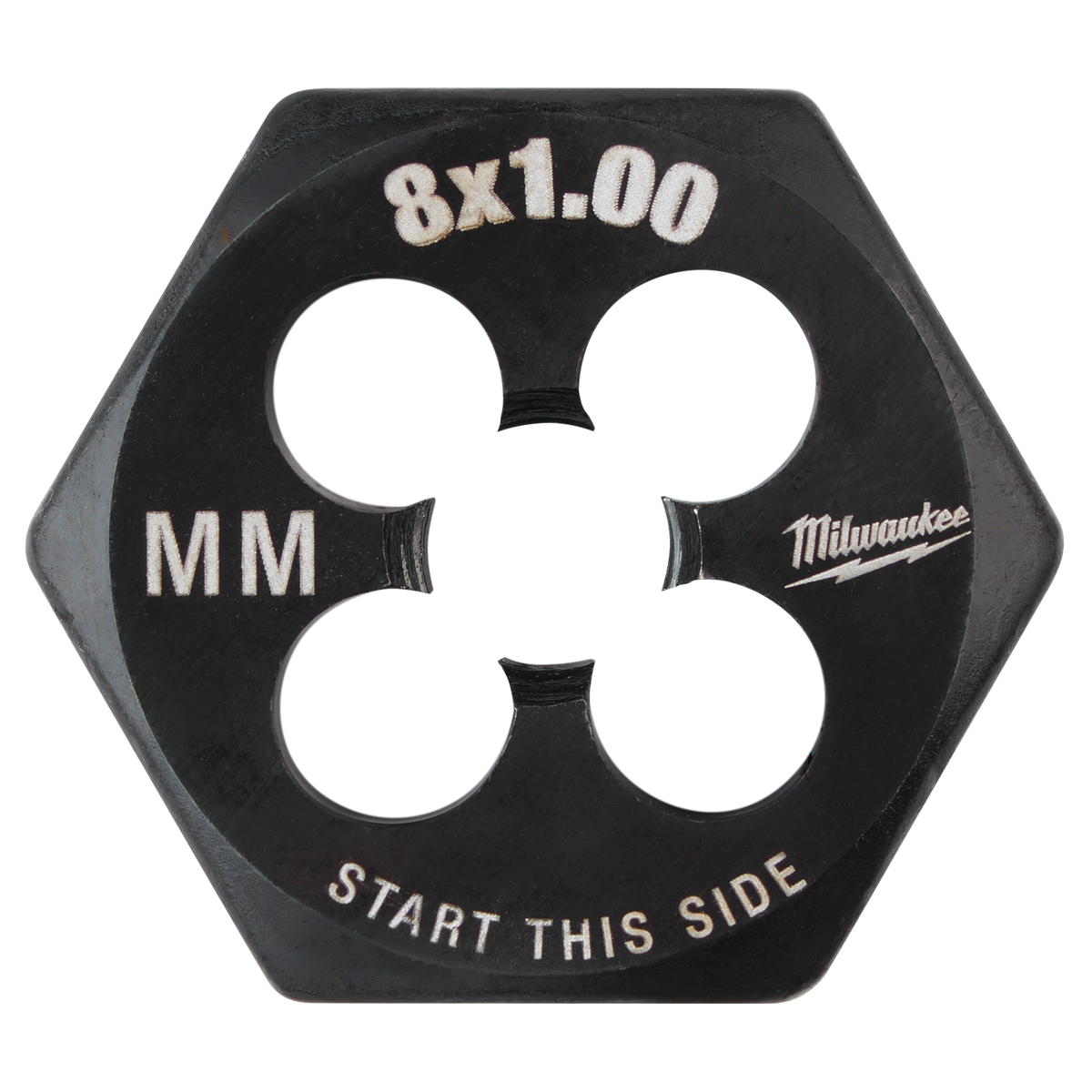 Milwaukee 49-57-5345 M8-1.00 mm 1-Inch Hex Threading Die
