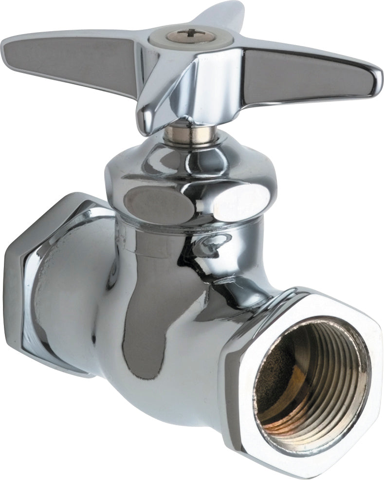 Chicago Faucets 375-ABCP Lead-Free Straight stop, Brass