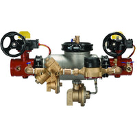 Zurn 4-375ASTDA Lead-Free Backflow Preventer - Stainless Steel Reduced Pressure Principle Detector Assembly