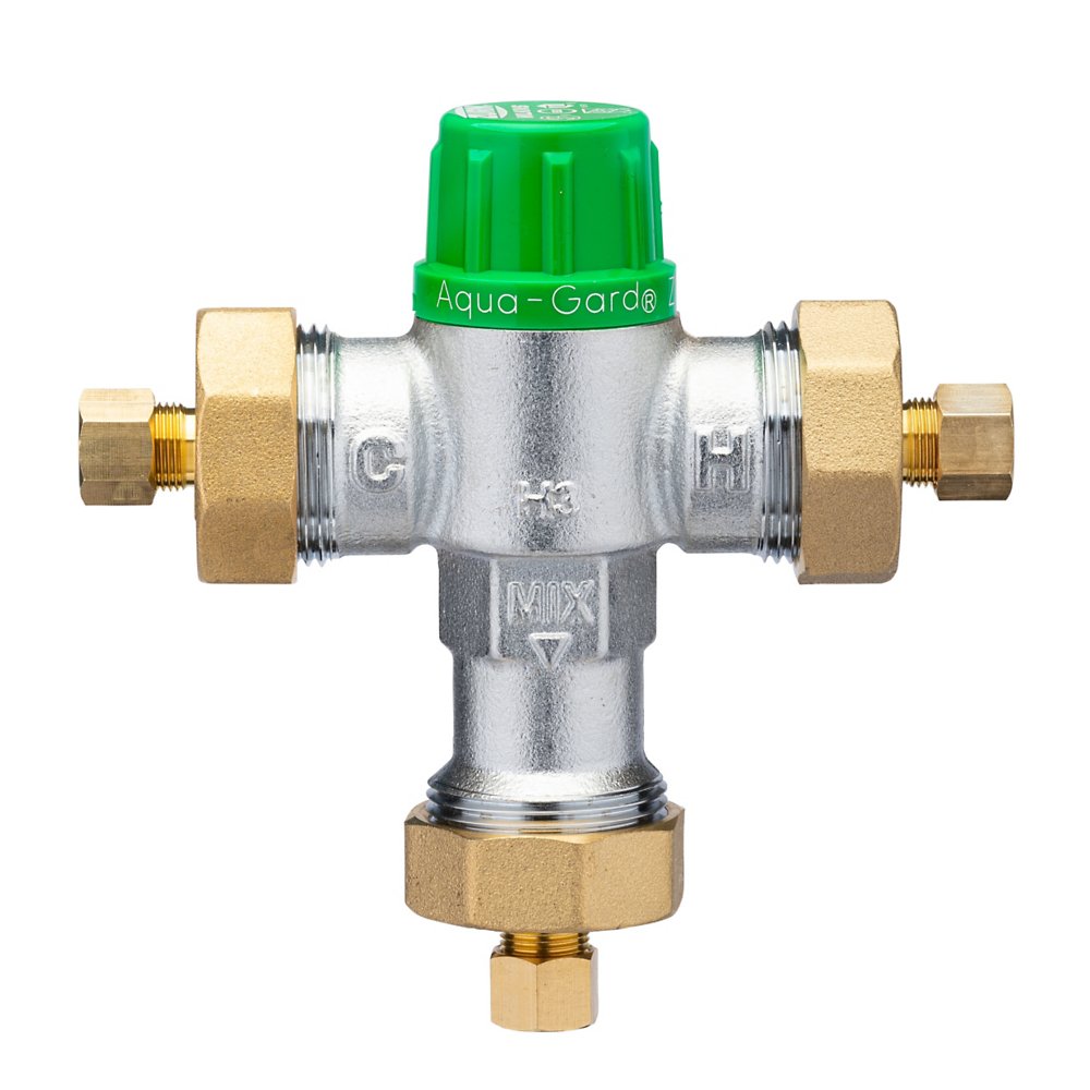 Zurn 12-ZW1070XLCPVC 1/2" Lead-Free Aqua-Gard® Thermostatic Mixing Valve - Point of Use (ASSE 1070)
